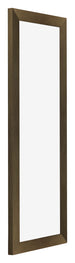 Mura MDF Bilderrahmen 25x75cm Bronze Dekor Vorne Schrag | Yourdecoration.at