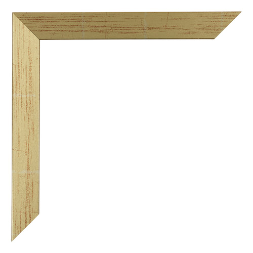 Mura MDF Bilderrahmen 25x75cm Goldglanz Detail Ecke | Yourdecoration.at