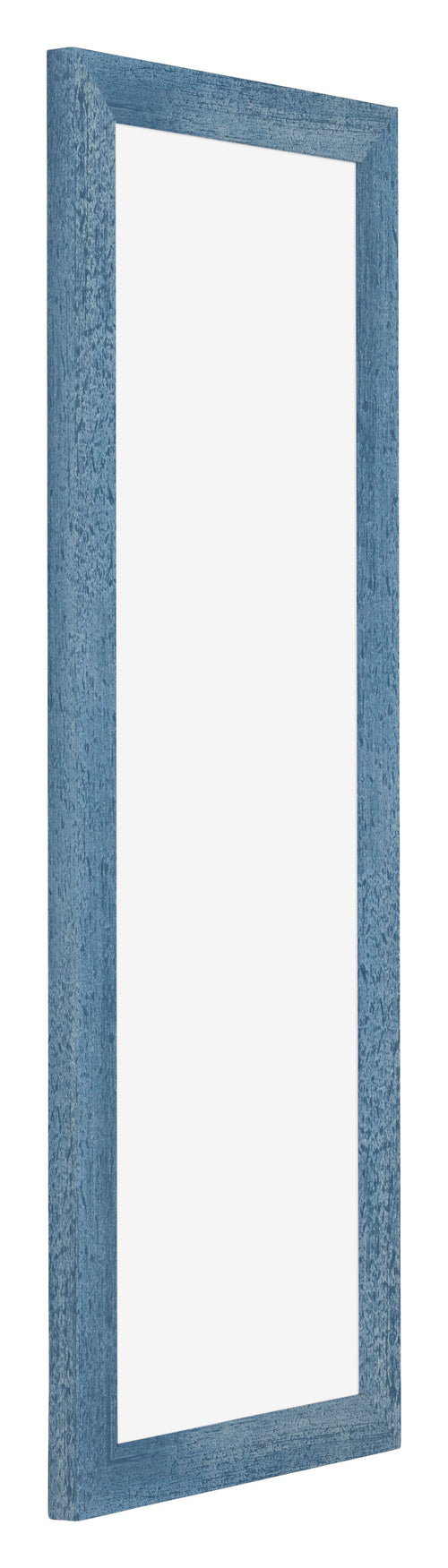 Mura MDF Bilderrahmen 25x75cm Hellblau Gewischt Vorne Schrag | Yourdecoration.at