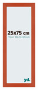 Mura MDF Bilderrahmen 25x75cm Orange Vorne Messe | Yourdecoration.at