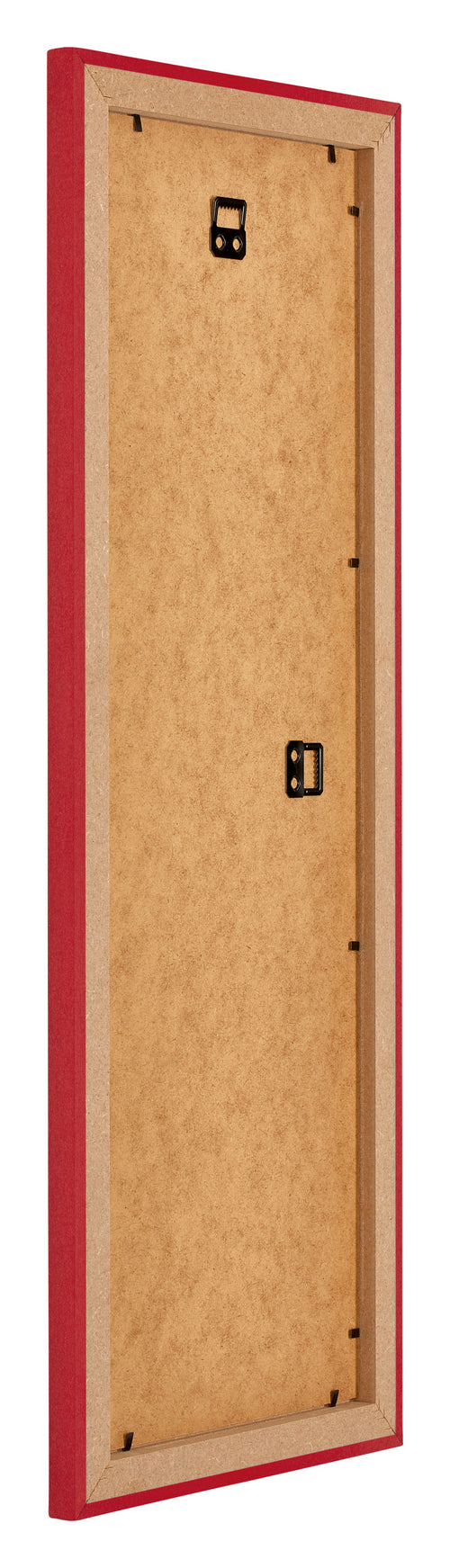 Mura MDF Bilderrahmen 25x75cm Rot Ruckseite Schrag | Yourdecoration.at