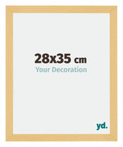 Mura MDF Bilderrahmen 28x35cm Buche Dekor Vorne Messe | Yourdecoration.at