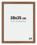 Mura MDF Bilderrahmen 28x35cm Eiken Rustiek Vorne Messe | Yourdecoration.at