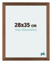 Mura MDF Bilderrahmen 28x35cm Kupfer Dekor Vorne Messe | Yourdecoration.at