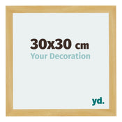 Mura MDF Bilderrahmen 30x30cm Kiefer Dekor Vorne Messe | Yourdecoration.at