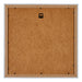 Mura MDF Bilderrahmen 30x30cm Silber Matt Rucksteite | Yourdecoration.at