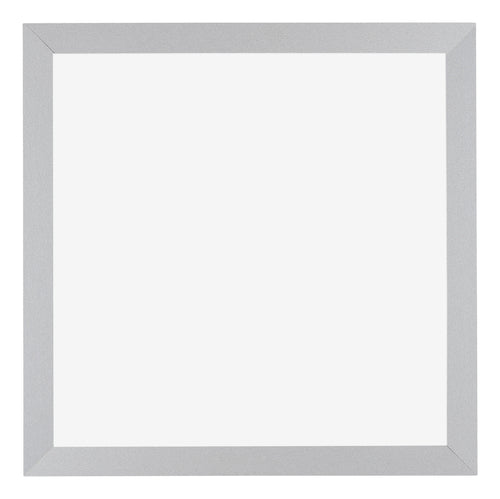 Mura MDF Bilderrahmen 30x30cm Silber Matt Vorne | Yourdecoration.at