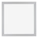 Mura MDF Bilderrahmen 30x30cm Silber Matt Vorne | Yourdecoration.at