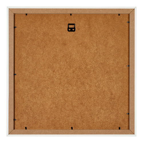 Mura MDF Bilderrahmen 30x30cm Weiss Gewischt Rückseite | Yourdecoration.at