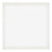 Mura MDF Bilderrahmen 30x30cm Weiss Gewischt Vorne | Yourdecoration.at