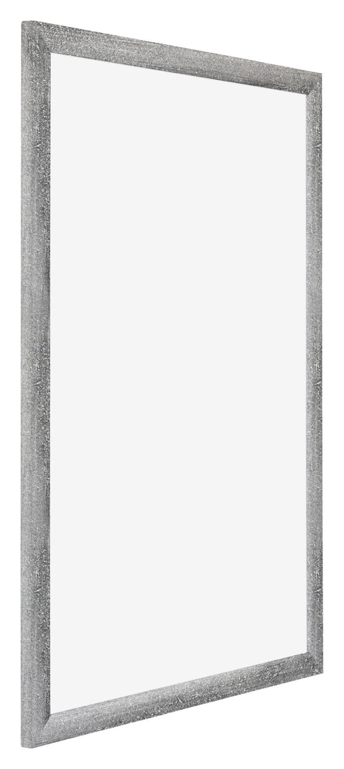 Mura MDF Bilderrahmen 30x42cm Grau Gewischt Vorne Schrag | Yourdecoration.at