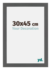 Mura MDF Bilderrahmen 30x45cm Antrazit Messe | Yourdecoration.at