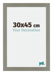 Mura MDF Bilderrahmen 30x45cm Grau Vorne Messe | Yourdecoration.at