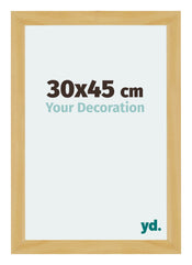 Mura MDF Bilderrahmen 30x45cm Kiefer Dekor Vorne Messe | Yourdecoration.at