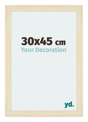 Mura MDF Bilderrahmen 30x45cm Sand Gewischt Vorne Messe | Yourdecoration.at