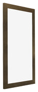 Mura MDF Bilderrahmen 30x50cm Bronze Dekor Vorne Schrag | Yourdecoration.at