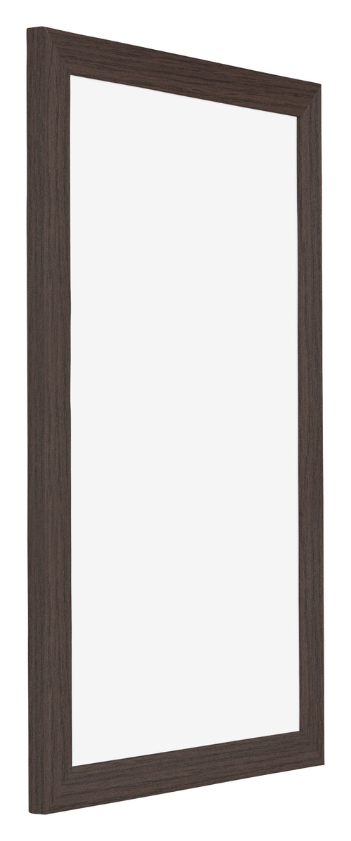 Mura MDF Bilderrahmen 30x50cm Eiche Dunkel Vorne Schrag | Yourdecoration.at