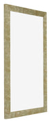 Mura MDF Bilderrahmen 30x50cm Gold Antik Vorne Schrag | Yourdecoration.at