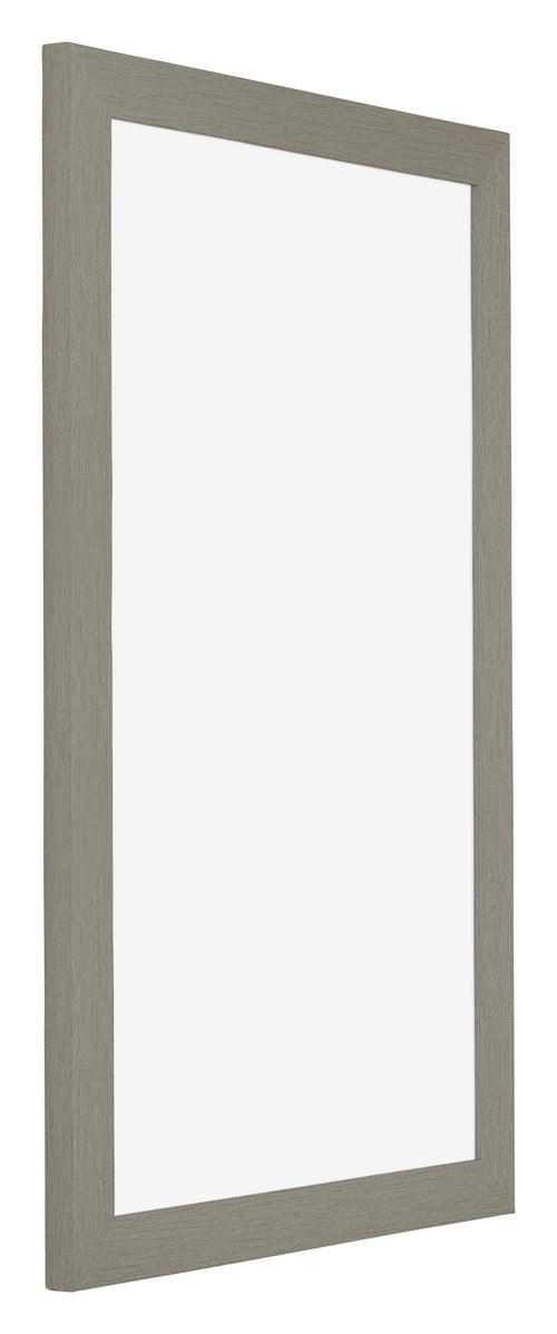 Mura MDF Bilderrahmen 30x50cm Grau Vorne Schrag | Yourdecoration.at