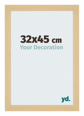 Mura MDF Bilderrahmen 32x45cm Ahorn Dekor Vorne Messe | Yourdecoration.at