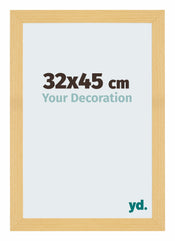 Mura MDF Bilderrahmen 32x45cm Buche Dekor Vorne Messe | Yourdecoration.at