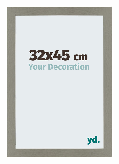 Mura MDF Bilderrahmen 32x45cm Grau Vorne Messe | Yourdecoration.at