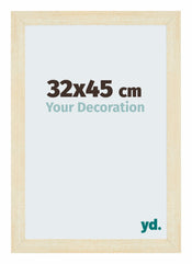 Mura MDF Bilderrahmen 32x45cm Sand Gewischt Vorne Messe | Yourdecoration.at