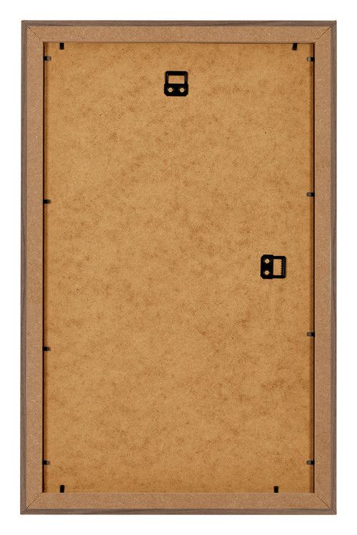 Mura MDF Bilderrahmen 33x48cm Nussbaum Dunkel Ruckseite | Yourdecoration.at