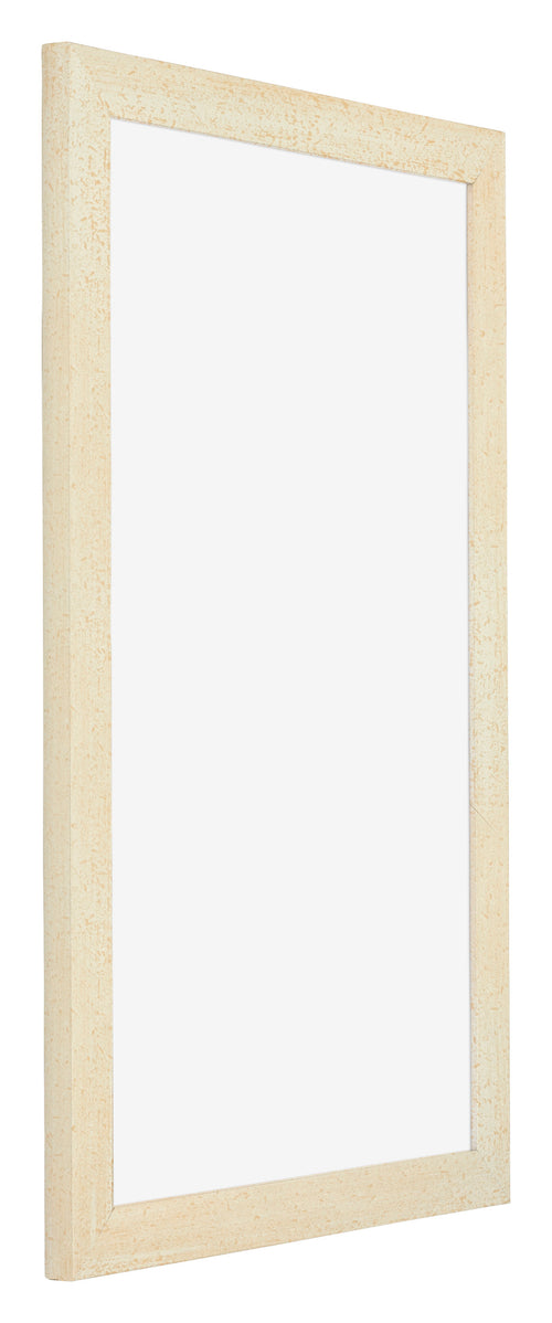 Mura MDF Bilderrahmen 33x48cm Sand Gewischt Vorne Schrag | Yourdecoration.at