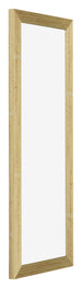 Mura MDF Bilderrahmen 33x98cm Goldglanz Vorne Schrag | Yourdecoration.at