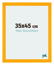 Mura MDF Bilderrahmen 35x45cm Gelb Vorne Messe | Yourdecoration.at