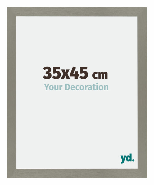 Mura MDF Bilderrahmen 35x45cm Grau Vorne Messe | Yourdecoration.at