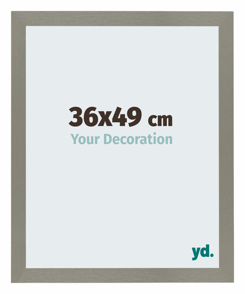 Mura MDF Bilderrahmen 36x49cm Anthrazit Vorne Messe | Yourdecoration.at