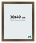 Mura MDF Bilderrahmen 36x49cm Bronze Dekor Vorne Messe | Yourdecoration.at