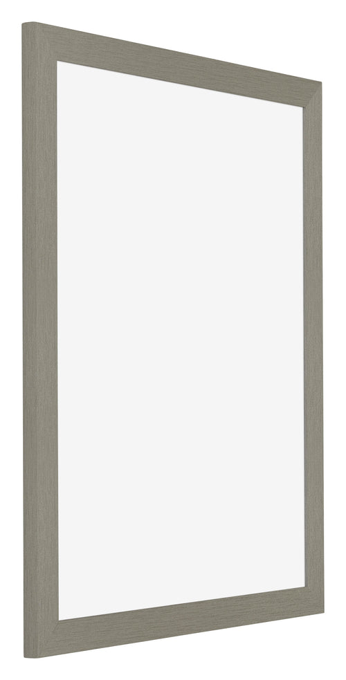 Mura MDF Bilderrahmen 36x49cm Grau Vorne Schrag | Yourdecoration.at