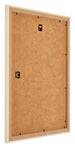 Mura MDF Bilderrahmen 36x49cm Sand Gewischt Ruckseite Schrag | Yourdecoration.at