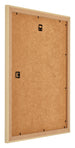 Mura MDF Bilderrahmen 40x45cm Ahorn Dekor Rucksteite Schrag | Yourdecoration.at