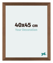 Mura MDF Bilderrahmen 40x45cm Kupfer Dekor Vorne Messe | Yourdecoration.at