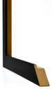 Mura MDF Bilderrahmen 40x45cm Schwarz Hochglanz Detail Querschnitt | Yourdecoration.at