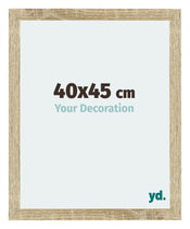 Mura MDF Bilderrahmen 40x45cm Sonoma Eiche Vorne Messe | Yourdecoration.at