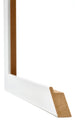 Mura MDF Bilderrahmen 40x45cm Weiss Hochglanz Detail Querschnitt | Yourdecoration.at