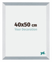 Mura MDF Bilderrahmen 40x50cm Aluminium Geburstet Vorne Messe | Yourdecoration.at