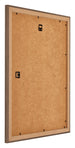 Mura MDF Bilderrahmen 40x50cm Nussbaum Dunkel Rucksteite Schrag | Yourdecoration.at