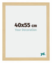 Mura MDF Bilderrahmen 40x55cm Ahorn Dekor Vorne Messe | Yourdecoration.at