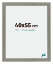 Mura MDF Bilderrahmen 40x55cm Grau Vorne Messe | Yourdecoration.at