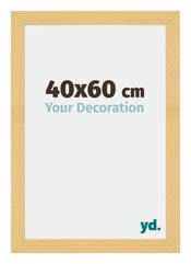 Mura MDF Bilderrahmen 40x60cm Buche Dekor Vorne Messe | Yourdecoration.at