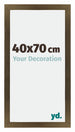 Mura MDF Bilderrahmen 40x70cm Bronze Dekor Vorne Messe | Yourdecoration.at