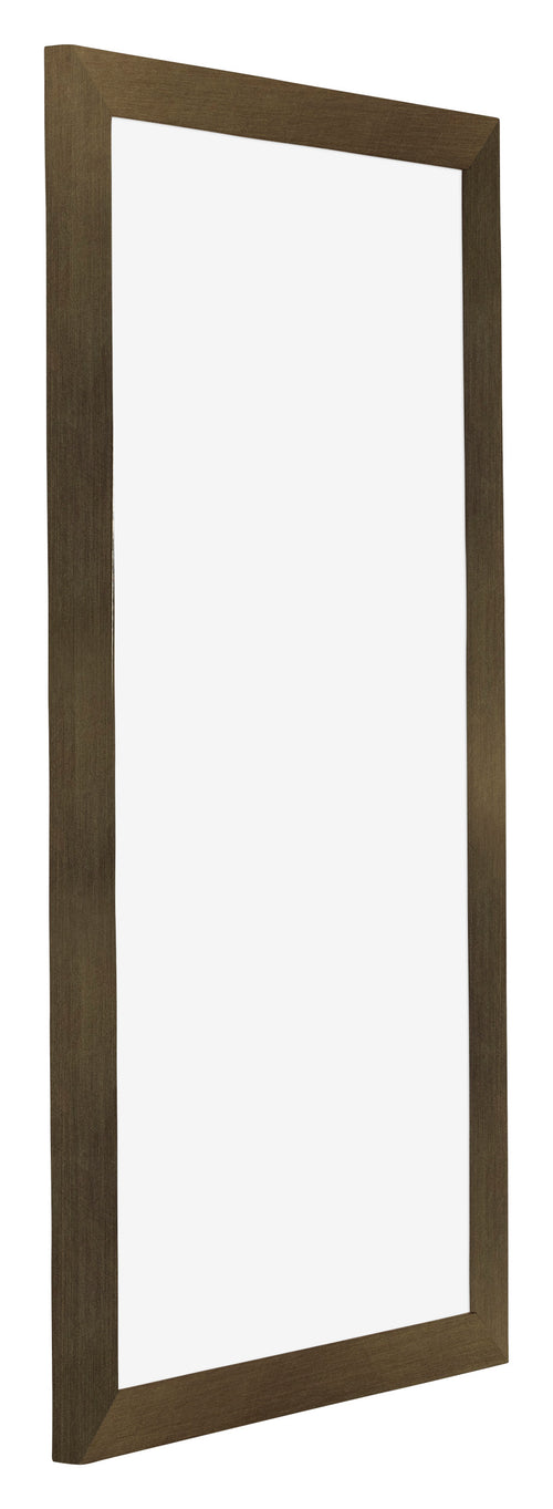 Mura MDF Bilderrahmen 40x70cm Bronze Dekor Vorne Schrag | Yourdecoration.at