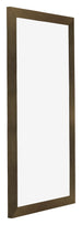 Mura MDF Bilderrahmen 40x80cm Bronze Dekor Vorne Schrag | Yourdecoration.at