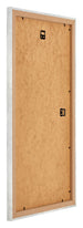 Mura MDF Bilderrahmen 40x80cm Silberglanz Vintage Rucksteite Schrag | Yourdecoration.at